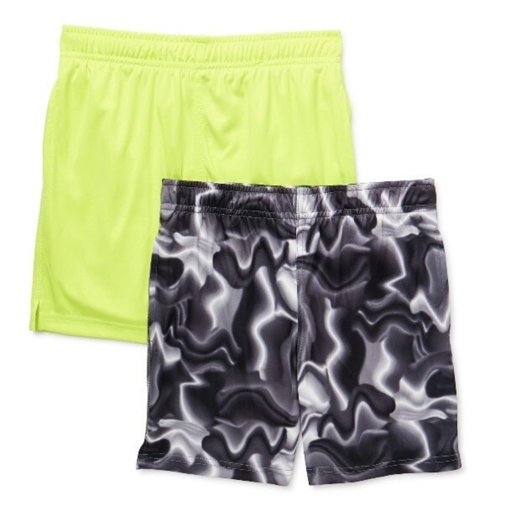 Athletic Works Boys Performance Shorts 2 Pack Large 10-12 New with Tags Pockets